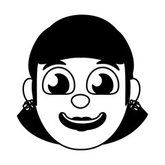 smiling woman face