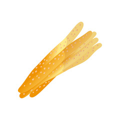 Homemade pastries with a crisp. Freshly baked handmade bread.