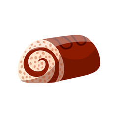 Homemade pastries with a crisp. Freshly baked handmade bread.