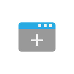 Fototapeta premium App and page icon. Element of user interface icon for mobile concept and web apps. Detailed App and page icon can be used for web and mobile