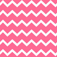 Pink zig zag seamless vector pattern