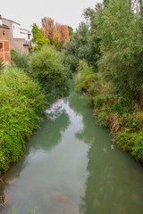 Fototapeta na wymiar Rio Aguascevas in Mogon, Jaen, Spain