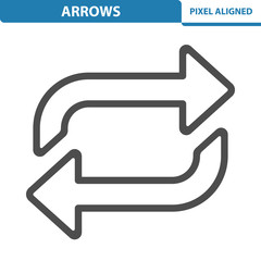 Fototapeta na wymiar Arrows Icon