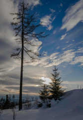 Wintertime in High Tatras Slovakia