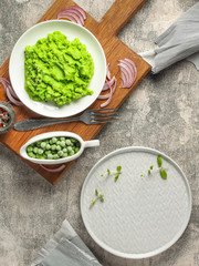 sandwich vegetable, green (healthy food: peas, avocados, and more). Healthy food concept. food background