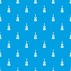 Violine pattern vector seamless blue repeat for any use