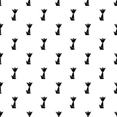 Obraz na płótnie Canvas Origami tulip pattern vector seamless repeating for any web design