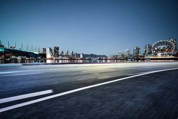 Fototapeta premium empty road