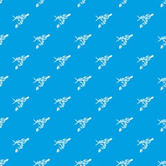 Ball python pattern vector seamless blue repeat for any use