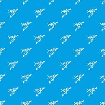 Ball python pattern vector seamless blue repeat for any use