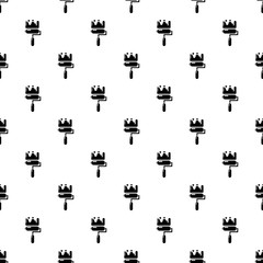 Roll brush pattern vector seamless repeating for any web design
