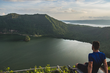 Fototapeta premium Taal Volcanoe