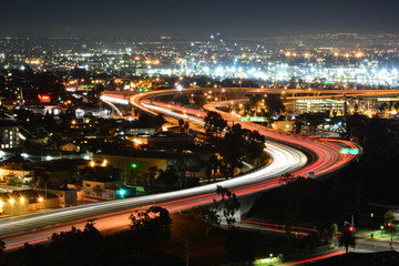 Fototapeta na wymiar Cityscape at night 