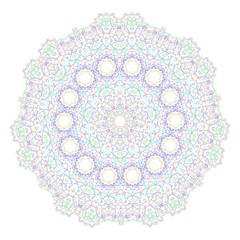 Decorative mandala. Good for coloring book for adult and older children