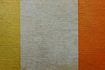 Fototapeta premium paper texture of colored striped dirty cardboard cover