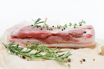  Cape, spices and herbs on white background