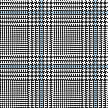 vector houndstooth seamless black and white pattern