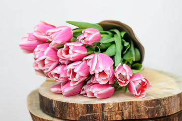 Spring Tulips Background