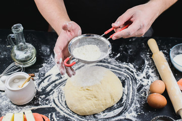 Dough background
