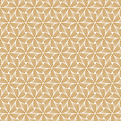 Seamless Art Deco feather pattern