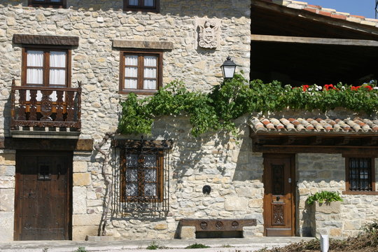 Navarra. Village of Estella. Spain