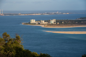 Fototapeta na wymiar view of Troia Portugal.