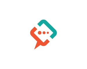 Speech bubble Logo