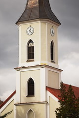 BISTRITA - reformed church  tower ,2016