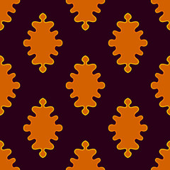 Bright native ethnic seamless pattern. Abstract ornament background. Tribal style.
