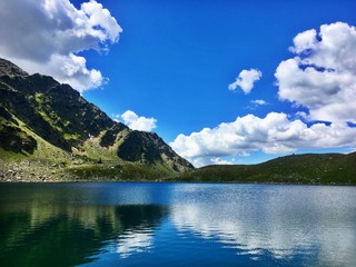 Lake in the Italian Alps 