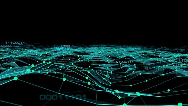 4K Holographic Plexus Data Pool