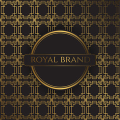 Luxury Premium Background with Gold Color