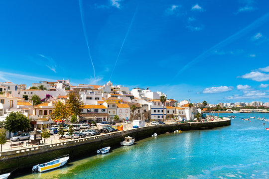 Ferragudo - touristic town in south Portugal