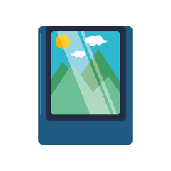 picture photographic isolated icon