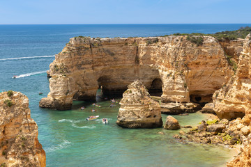 Fototapeta premium Algarve - Jurassic coast in south Portugal