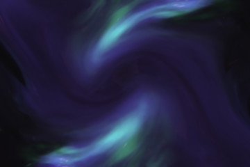Glowing cosmic swirls