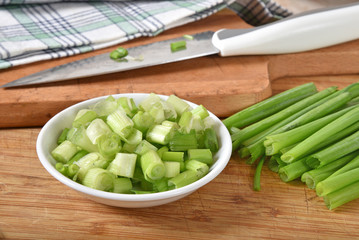 Chopped green onions