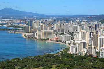 View at Honolulu - Oahu, Hawaii