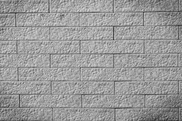 black and white brick wall texture background