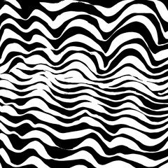 Brush grunge pattern. White and black vector.