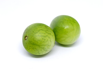 Umbu fruit isolated on white background