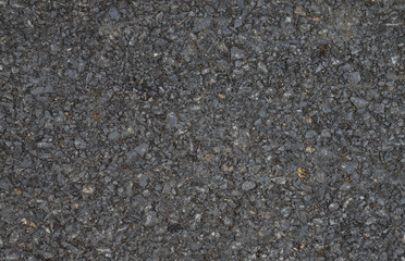 Closeup of asphalt ground of the road under sunlight. The natural art background and template. 