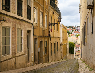 Fototapeta na wymiar Lisbon old town