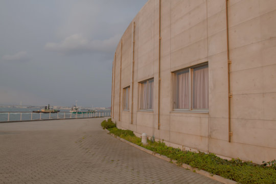a Temporal space of Naniwa ocean at osaka