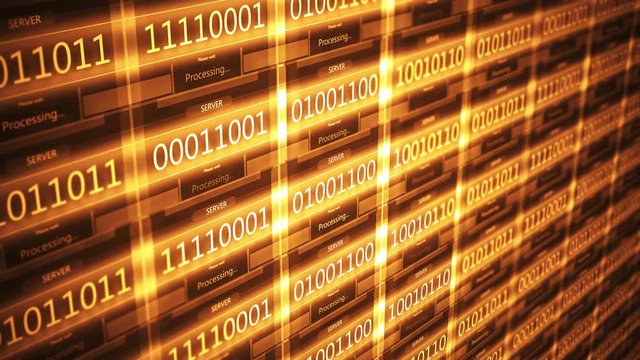 Orange retro network processing commands on a server - V1