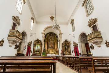 Coimbra Inside of Church of St Bartolomew