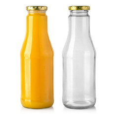 orange juice bottle