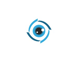 Eye logo vector