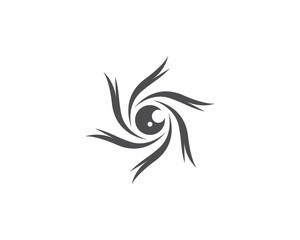 Fototapeta na wymiar Eye logo vector