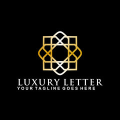 Luxury logo design vector template